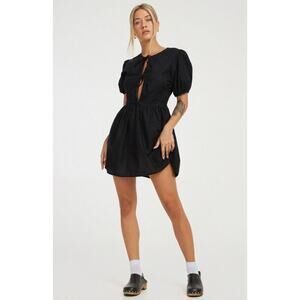 Motel Shirley Mini Dress in Black